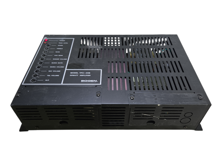 Bogen TPU35B 35 Watt Audio Power Amplifier