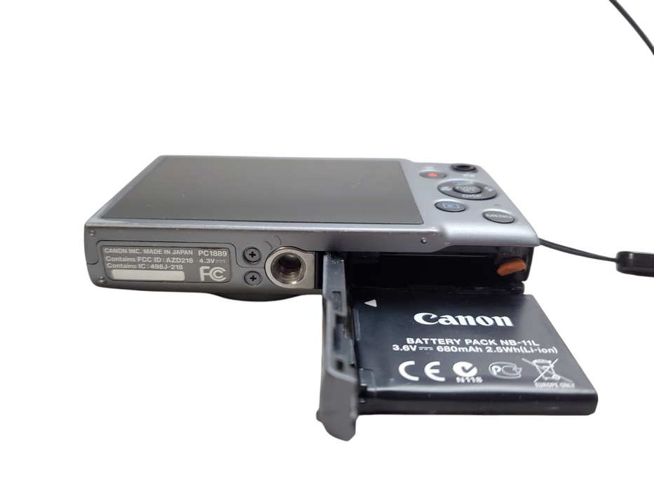 Canon PowerShot ELPH 130 IS 16.0MP Digital Camera + Battery