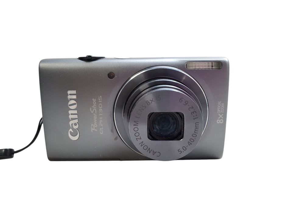 Canon PowerShot ELPH 130 IS 16.0MP Digital Camera + Battery