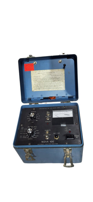 Vibrametrics/NOVA DVA-100C Machinery Vibration Analyzer | Untested