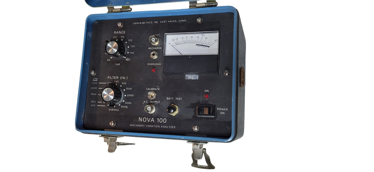 Vibrametrics/NOVA DVA-100C Machinery Vibration Analyzer | Untested