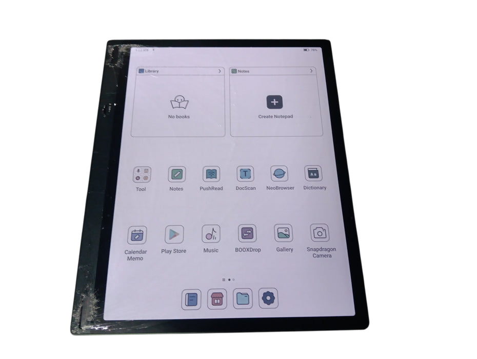 Onyx BOOX Tab Ultra C Pro - Color ePaper Tablet - 128GB - Black [READ]