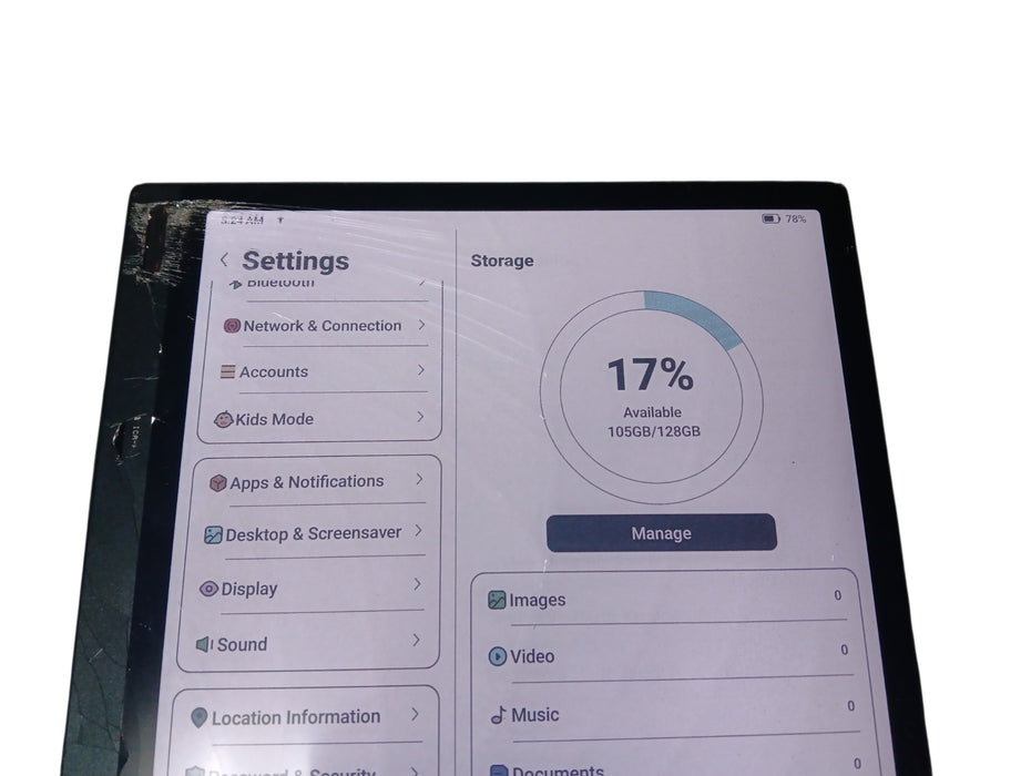 Onyx BOOX Tab Ultra C Pro - Color ePaper Tablet - 128GB - Black [READ]