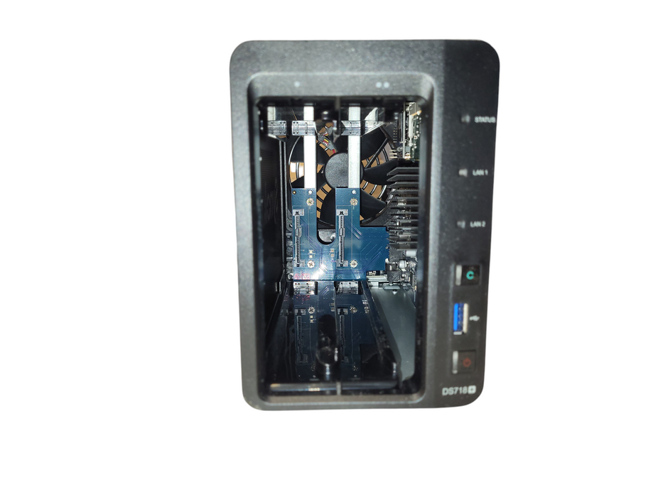 Synology DiskStation DS718+ 2‑Bay NAS No AC