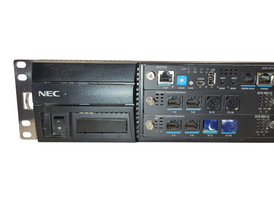 NEC Univerge SV9100/SV9300 CHS2UG-US Chassis /w CP10, 2x 8DLCA, 4LCF, 2x 4COTB
