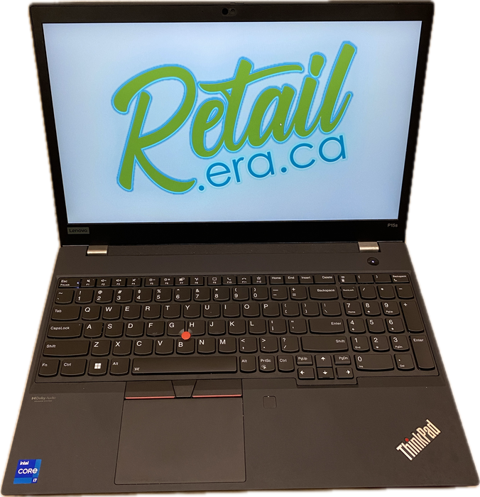 Lenovo ThinkPad P 15s Core i7-1165G7 Intel Iris XE GPU 16GB RAM 256GB SSD