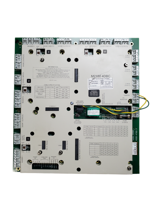 G4S M2150-4DBC | 7000-5444-2 Controller Board *READ*