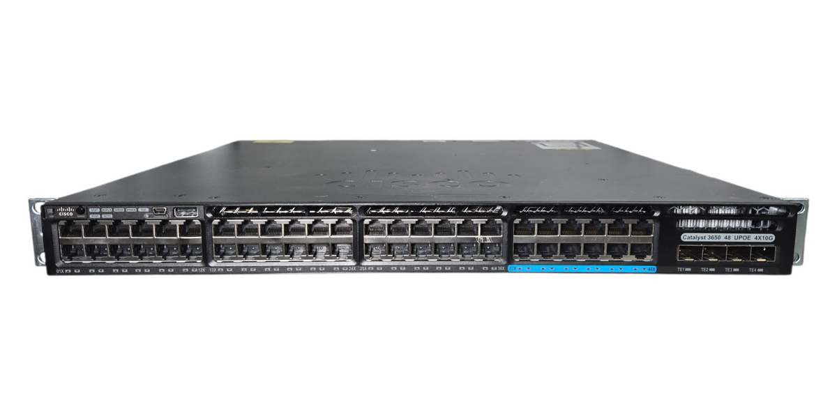 Cisco Catalyst WS-C3650-12X48UQ-L 48 Port UPOE 4x 10G SFP+ Switch