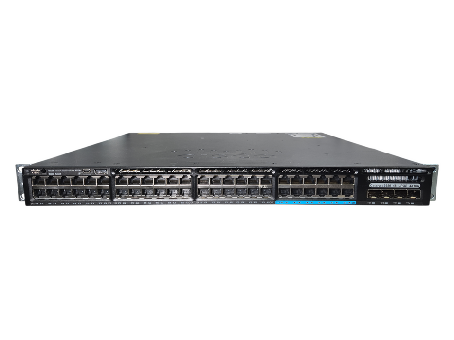 Cisco Catalyst WS-C3650-12X48UQ-L 48 Port UPOE 4x 10G SFP+ Switch