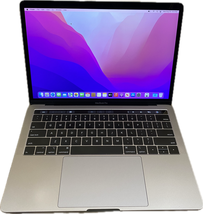 Apple MacBook Pro 13" 2019 i5-8257U 8GB RAM 256GB SSD No Power Adapter READ!