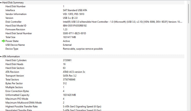 1.92TB IBM SAS RI SSD 2.5\\" 12GBPS  IBM-D051PX05SRB192 100% Health Q&
