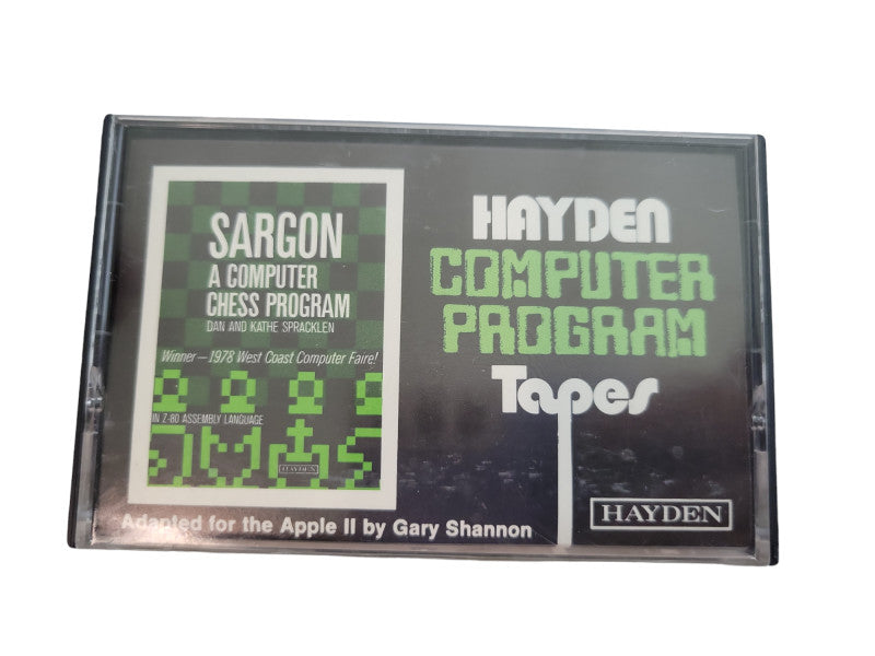HAYDEN COMPUTER PROGRAM - SARGON for Apple II %
