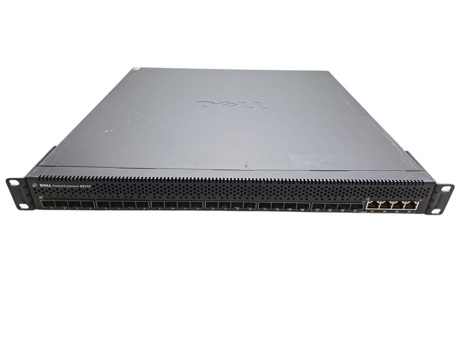 Dell PowerConnect 8024F | 24-Port 10GbE SFP+ Network Switch w/ Dual AC