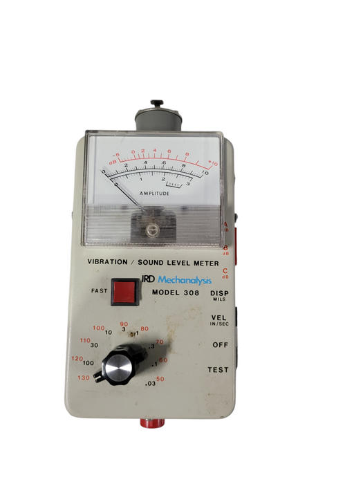 IRD Mechanalysis Model 308 Vibration Meter Model 544 Transducer - Complete Kit