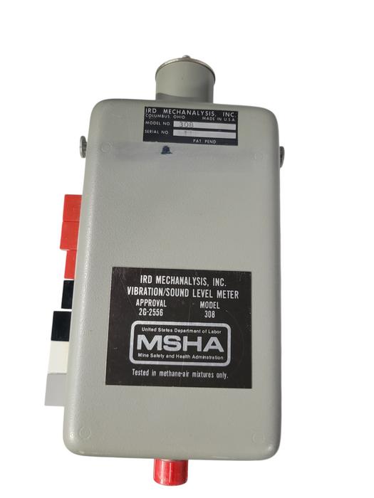 IRD Mechanalysis Model 308 Vibration Meter Model 544 Transducer - Complete Kit