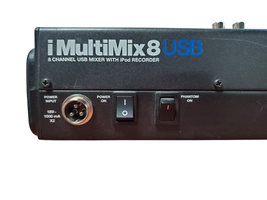 Alesis iMultiMix8USB 8-Channel USB Mixer w/ iPod Recorder *READ*