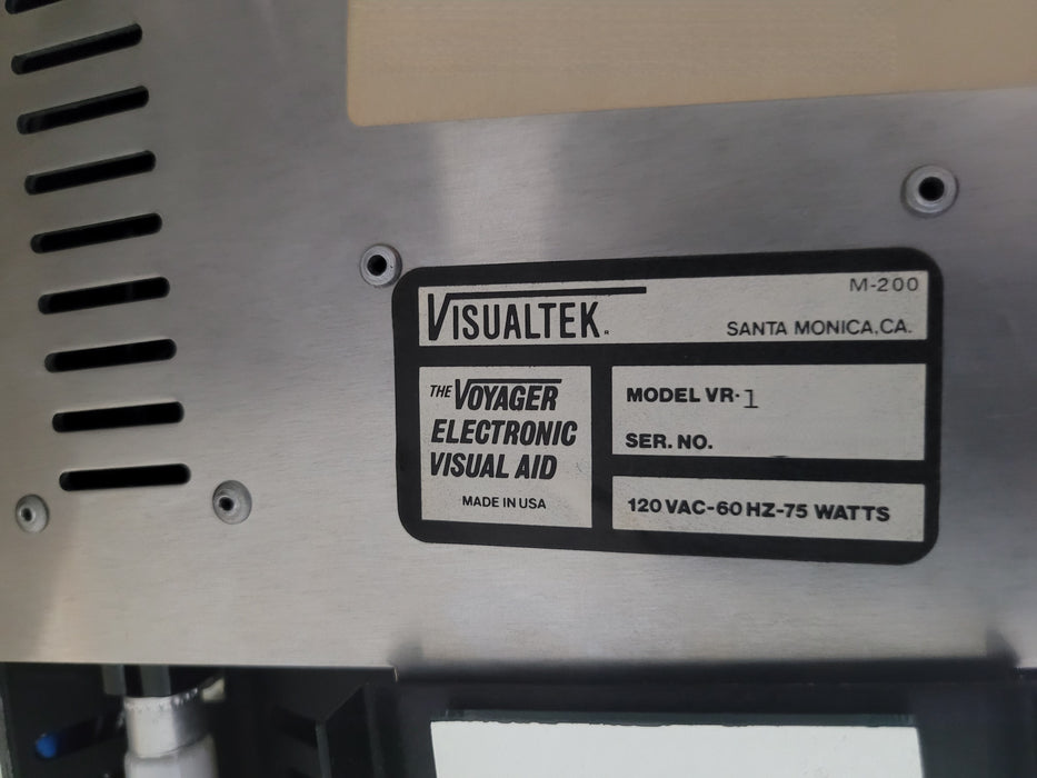 Visualtek - The Voyager Electronic Visual Aid Model VR-1