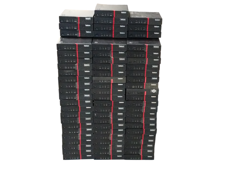 Lot of 130x Lenovo AMD Ryzen USFF Desktops AS-IS (AMD-P1) *READ*