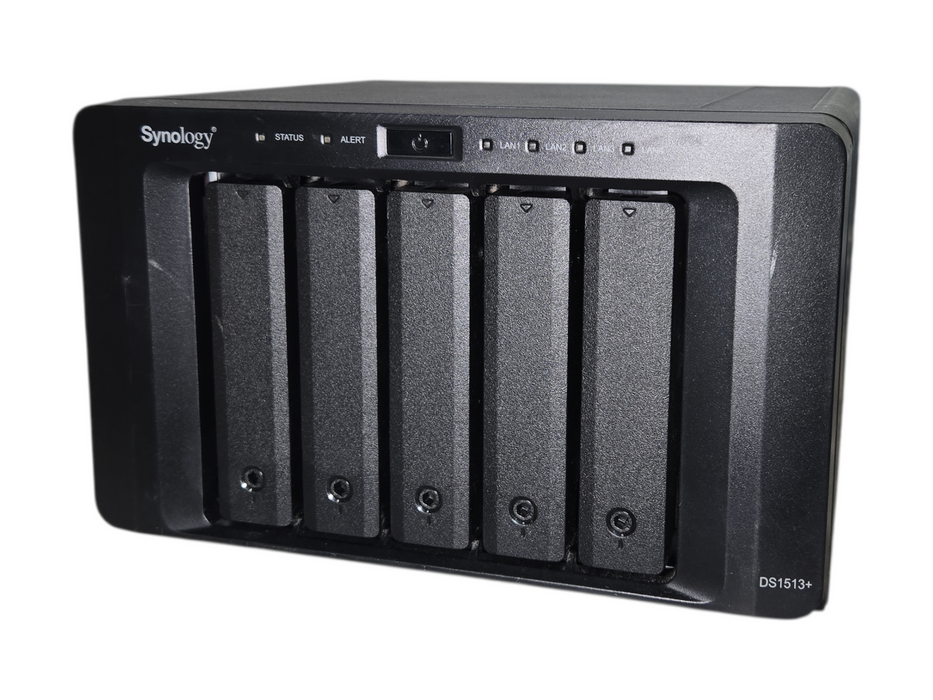 Synology DS1513+ 5-Bay NAS w/ 5× 2TB HDDs (Total 10TB)