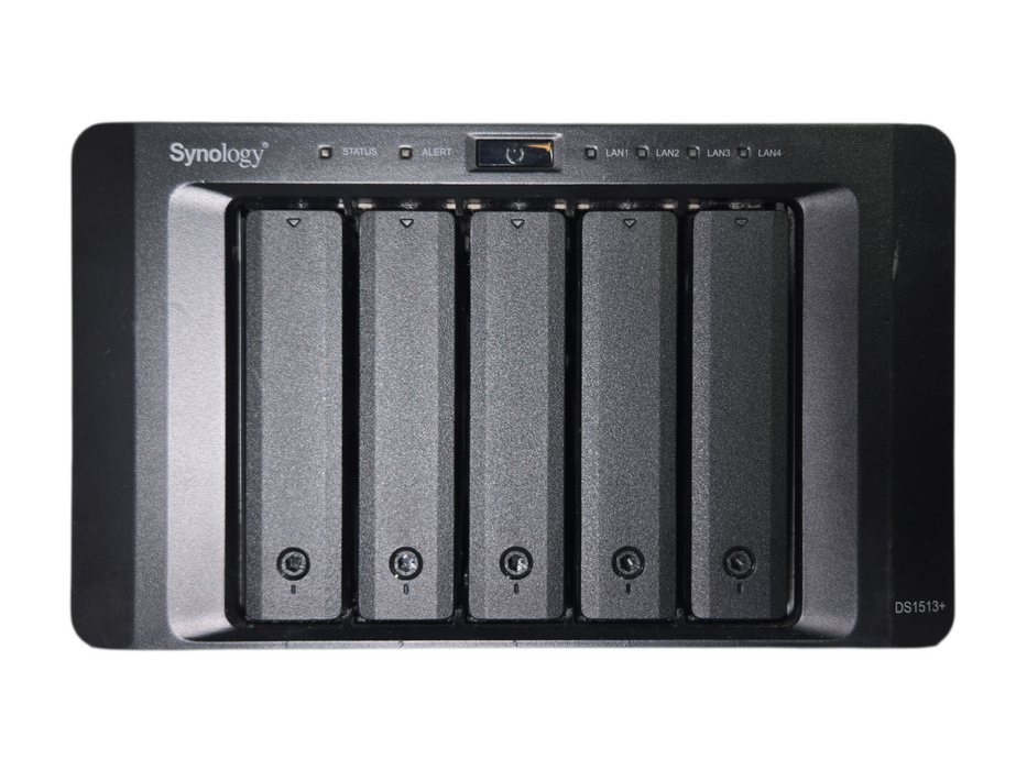 Synology DS1513+ 5-Bay NAS w/ 5× 2TB HDDs (Total 10TB)