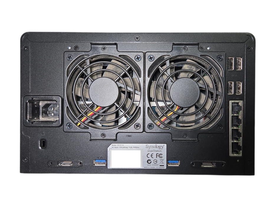 Synology DS1513+ 5-Bay NAS w/ 5× 2TB HDDs (Total 10TB)