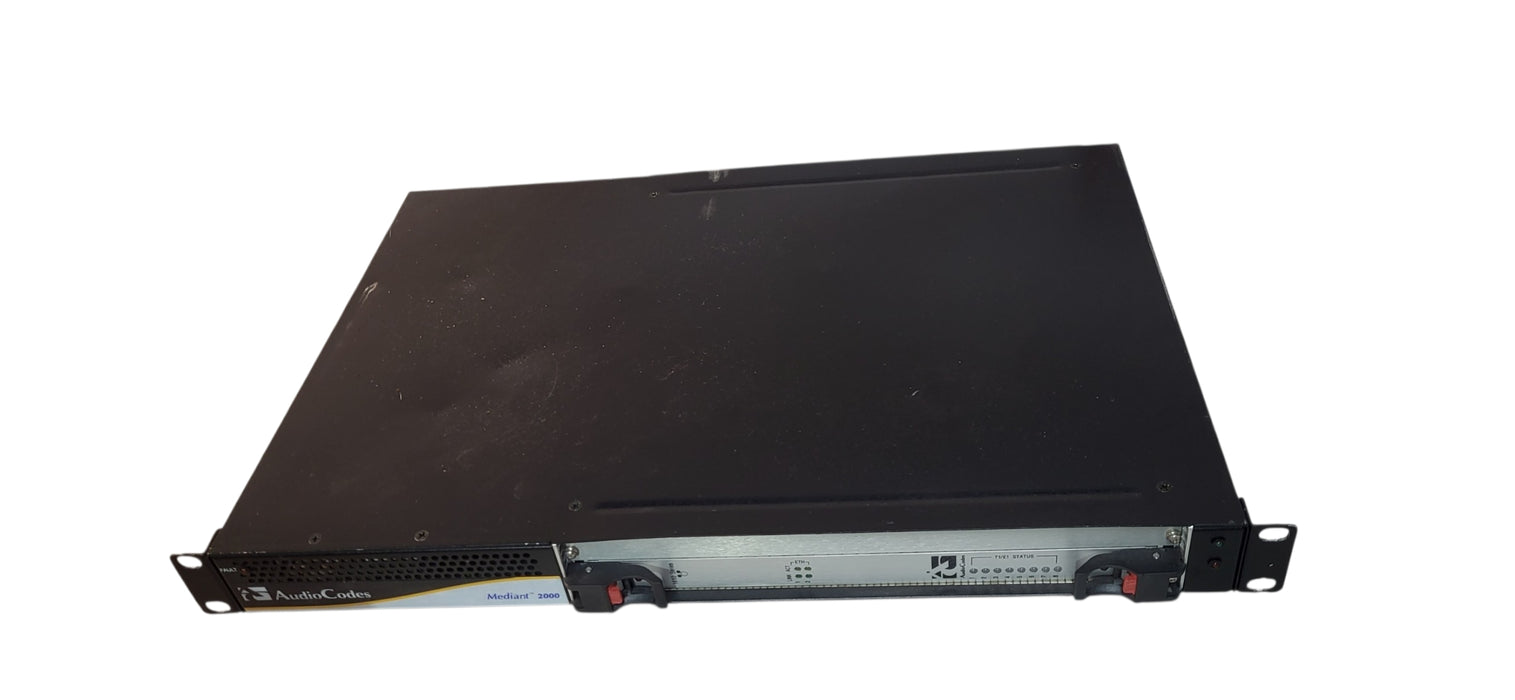 AudioCodes Mediant 2000 GGWT00019 1Span IP/SIP VoIP Media Gateway