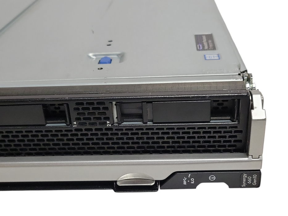 HP synergy 660 Gen 10 barebone server with 4x CPU Heat sinks, No CPU/RAM/HDD