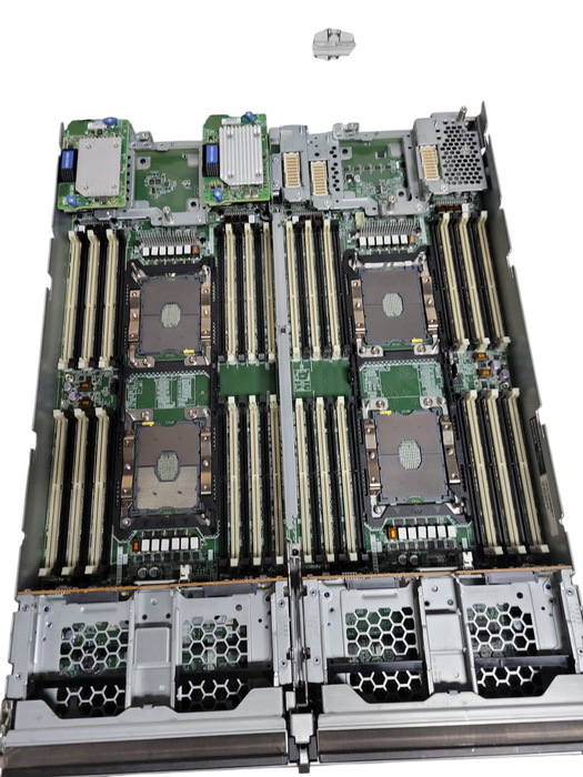 HP synergy 660 Gen 10 barebone server with 4x CPU Heat sinks, No CPU/RAM/HDD