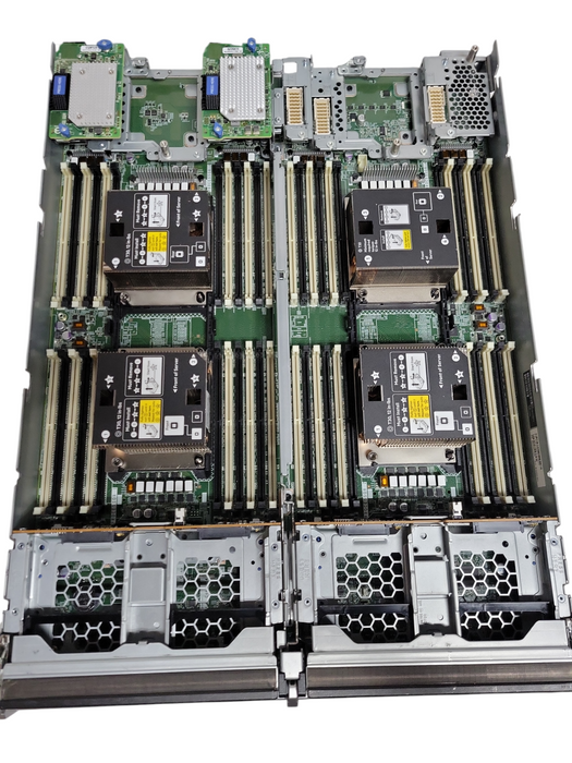 HP synergy 660 Gen 10 barebone server with 4x CPU Heat sinks, No CPU/RAM/HDD