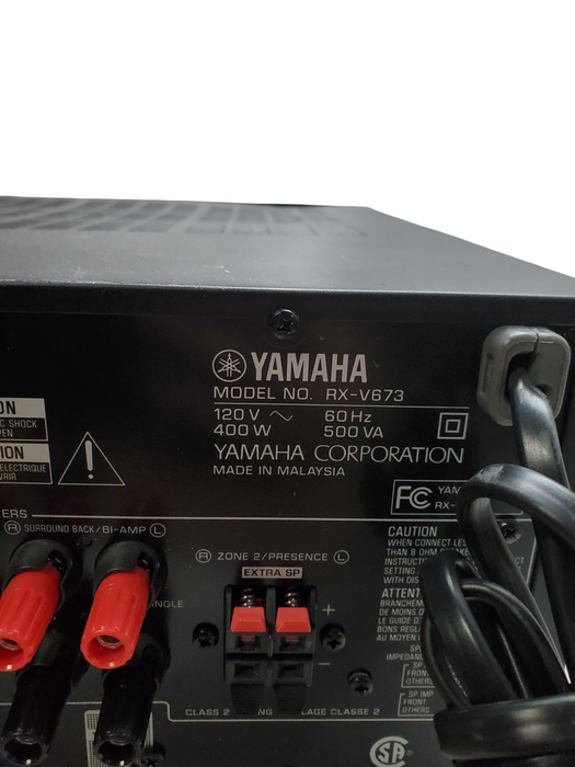 Yamaha RX-V673 7.2 Channel A/V Receiver *READ*