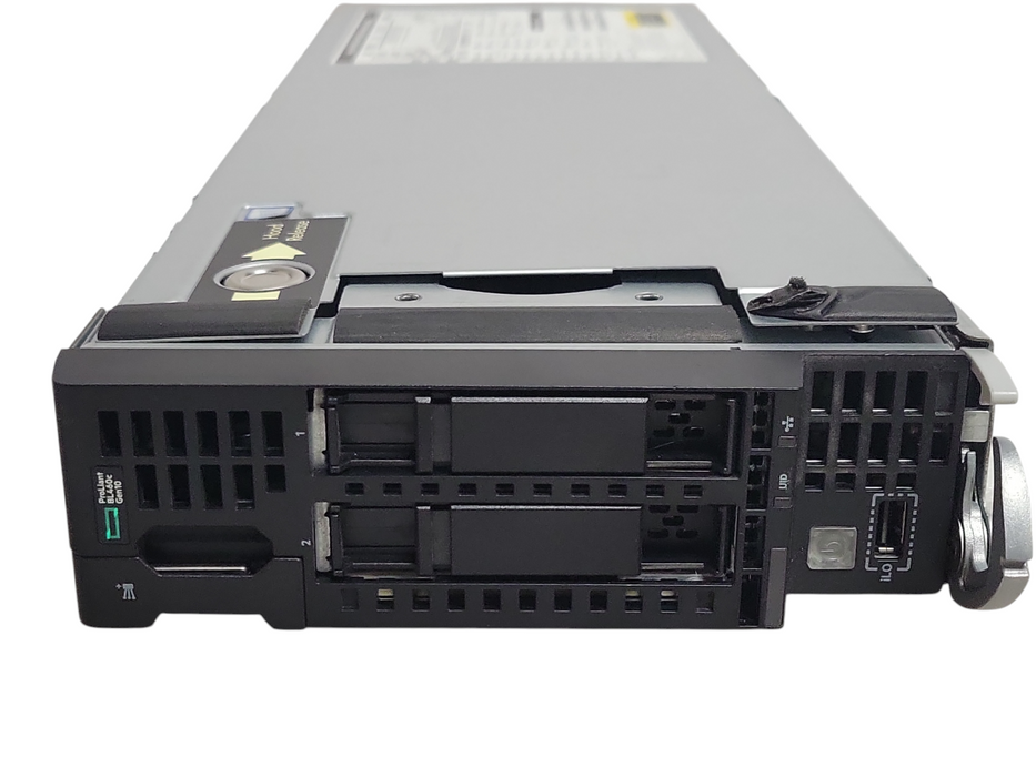 HP proliant 460c Gen 10 Blade Server barebone with 2x CPU Heat sinks, No RAM/CPU