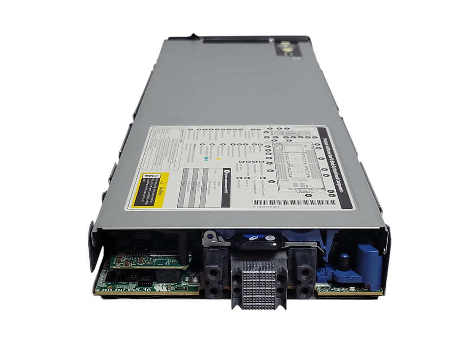 HP proliant 460c Gen 10 Blade Server barebone with 2x CPU Heat sinks, No RAM/CPU