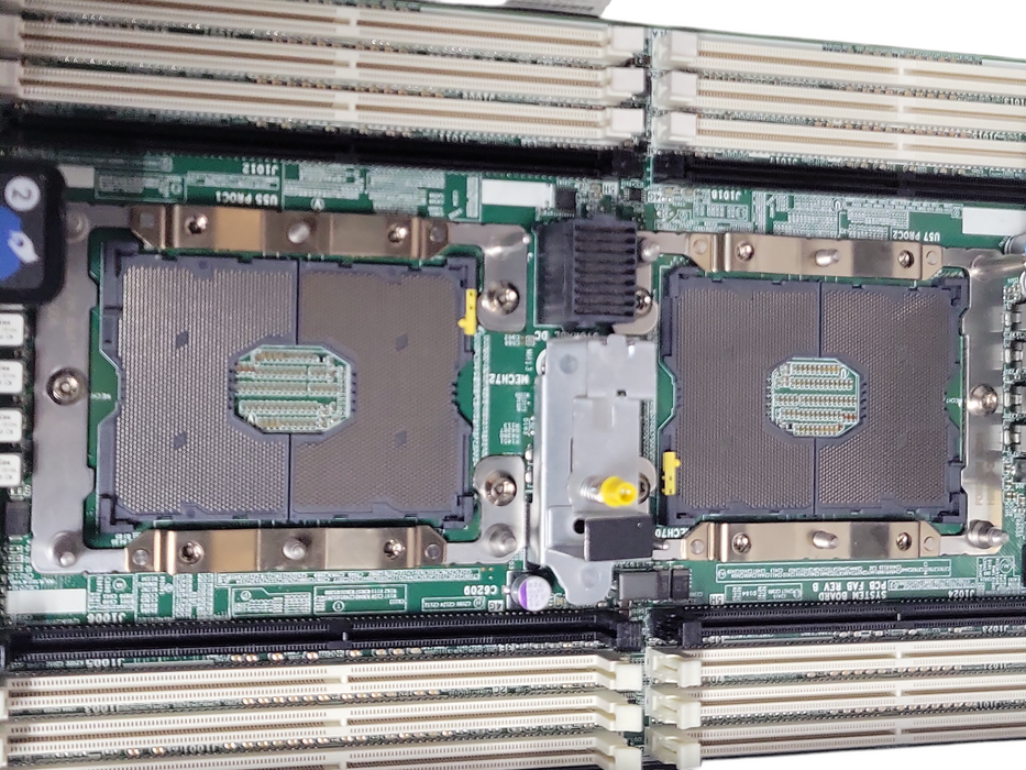 HP proliant 460c Gen 10 Blade Server barebone with 2x CPU Heat sinks, No RAM/CPU