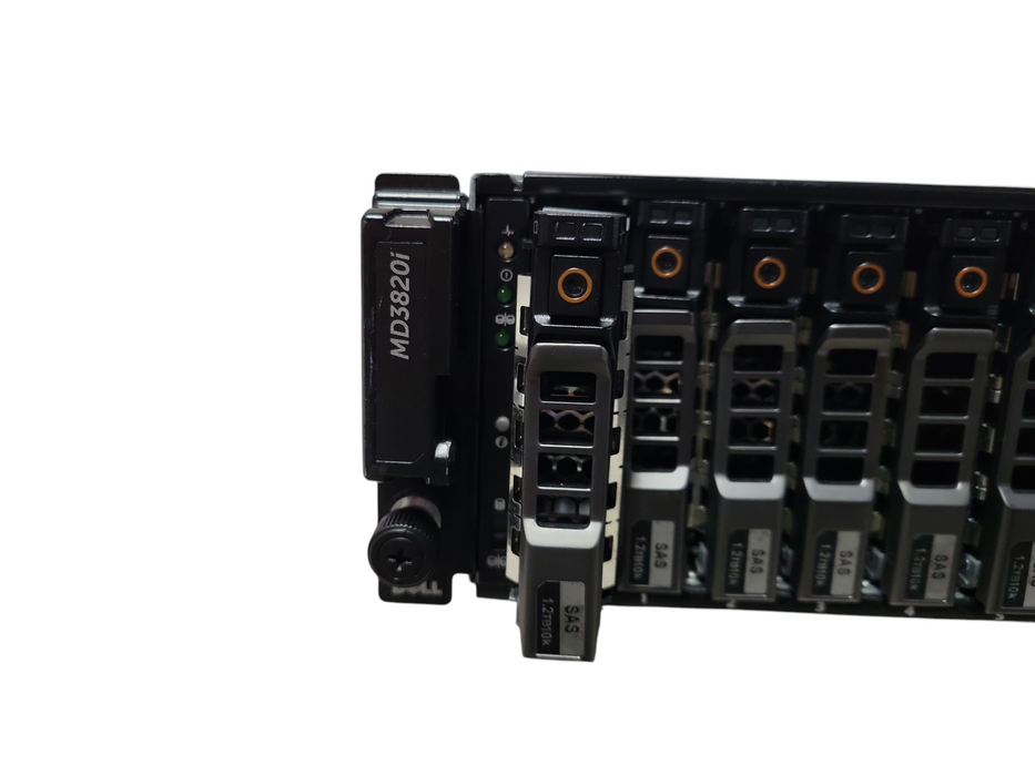 Dell PowerVault MD3820i 24x 2.5" Bays Storage Array, 2x 10G-iSCSI-2 Modules