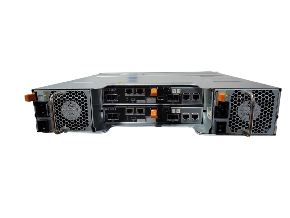 Dell PowerVault MD3820i 24x 2.5" Bays Storage Array, 2x 10G-iSCSI-2 Modules