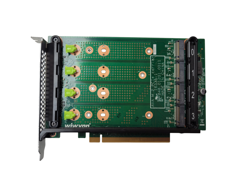 Wiwynn AVA 4x M.2 NVMe PCIe 3.0 x16 Expansion Card - 2280/22110