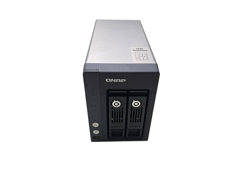 QNAP TS-221 | 2-Bay Network Attached Storage NAS w/ 2x 2TB HDD's, No AC