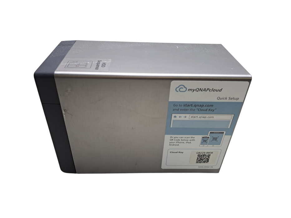 QNAP TS-221 | 2-Bay Network Attached Storage NAS w/ 2x 2TB HDD's, No AC