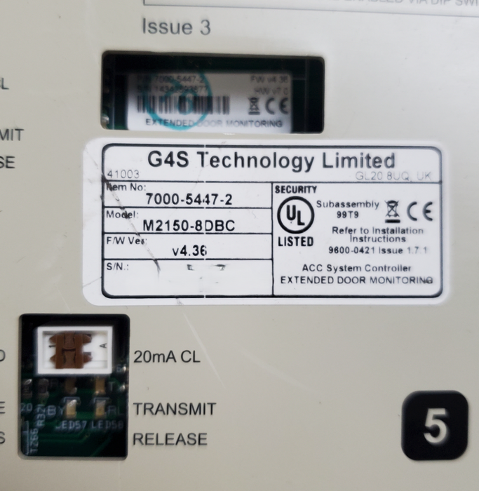 G4S M2150-8DBC 8 READER multiNODE | 7000-5447-2 *READ*