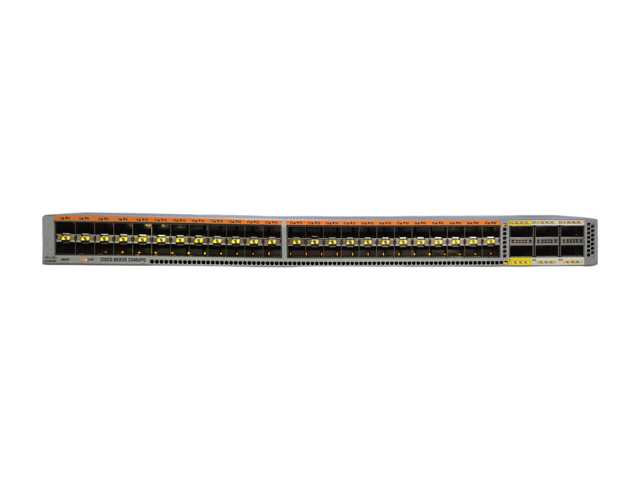 Cisco Nexus 2000 N2K-C2348UPQ-10GE 48-Port 10GbE SFP+ 6-Port 40GbE QSFP+ Switch