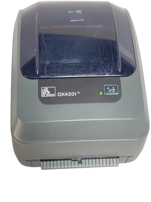 Zebra GX420T Thermal / Direct Transfer Label Printer | No AC