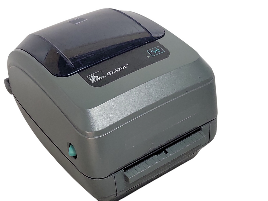 Zebra GX420T Thermal / Direct Transfer Label Printer | No AC