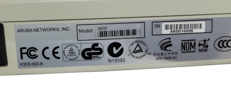 Aruba 3600 JW726A Mobility Controller 64 Access point license, READ _
