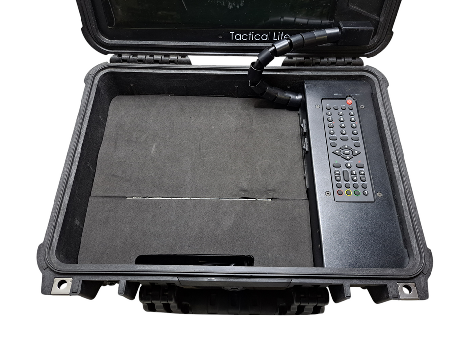 Tactical Lite Rugged Portable Video Monitor Surveillance System LCD w/ Hard Case