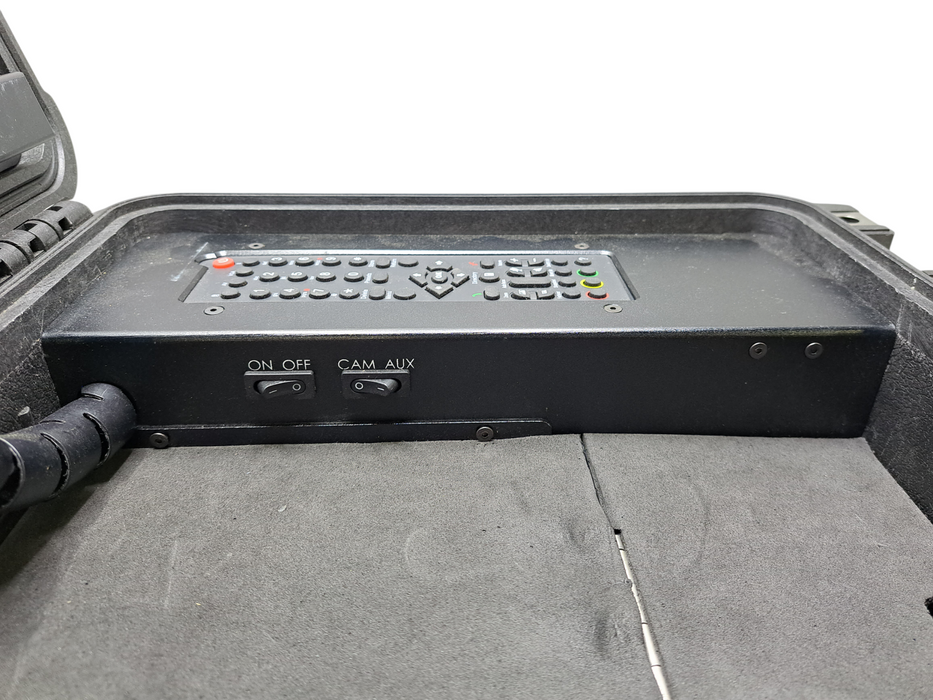 Tactical Lite Rugged Portable Video Monitor Surveillance System LCD w/ Hard Case