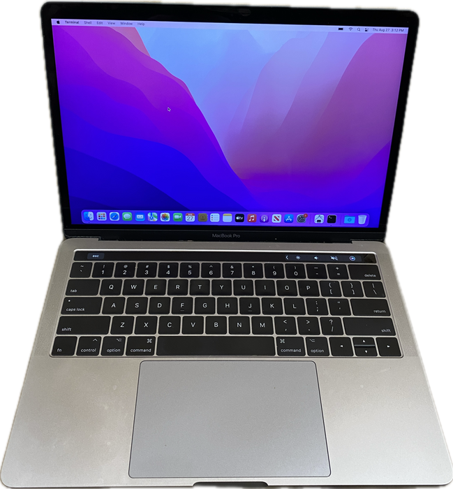 Apple MacBook Pro 13" 2017 i7-7567U 16GB RAM 1TB SSD No Power Adapter READ!
