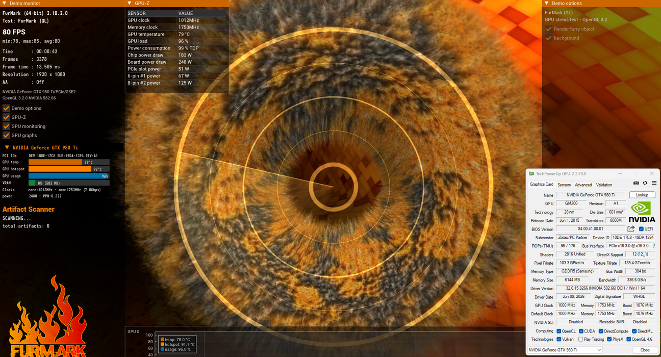 NVIDIA GeForce GTX 980 Ti 6GB GPU