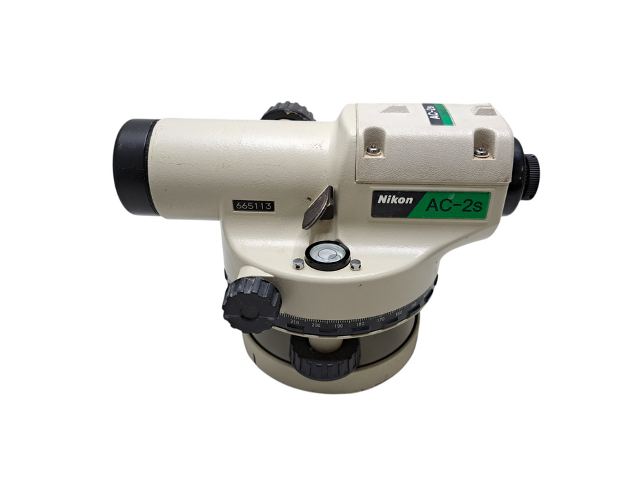 NIKON AC-2S Automatic Level 360 Degree Surveying Instrument With Case