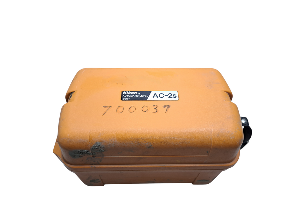 NIKON AC-2S Automatic Level 360 Degree Surveying Instrument With Case