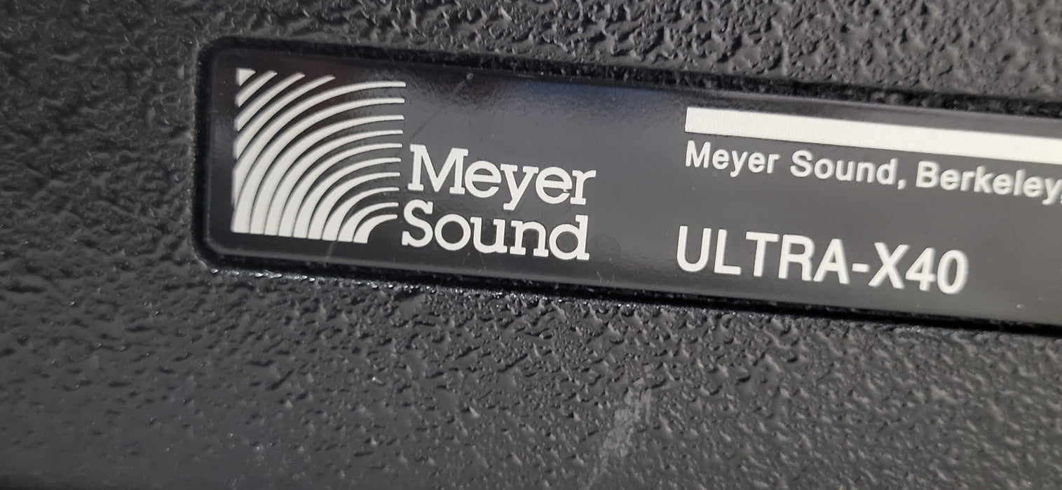 Meyer Sound ULTRA-X40 12" Compact Point Source Powered Loudspeaker | READ